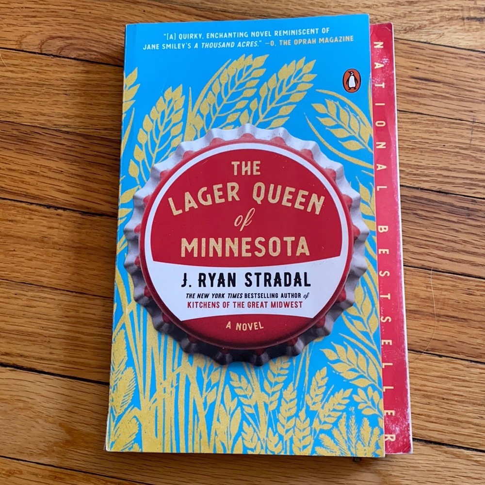 Paperback “Lager Queen of Minnesota” Contemporary Fiction, Bestseller, Book Club